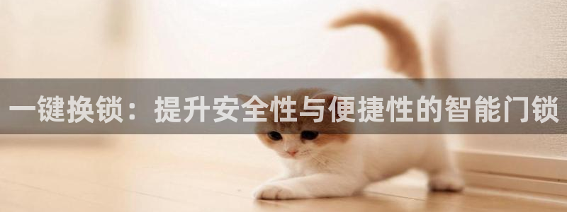 开丰娱乐行业恢复时间：一键换锁：提升安全性与便捷性的智能门锁
