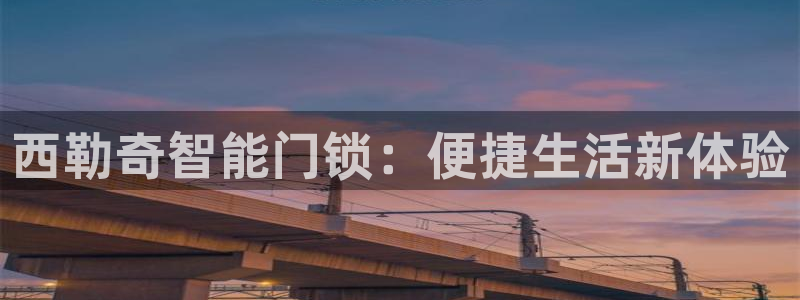 开丰娱乐山67五壹叁八：西勒奇智能门锁：便捷生活新体验