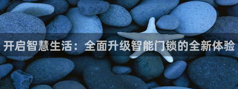 开丰娱乐违法吗：开启智慧生活：全面升级智能门锁的全新体验