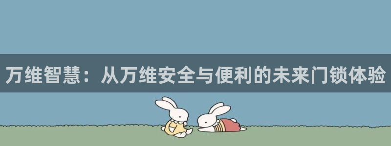 开丰娱乐左：万维智慧：从万维安全与便利的未来门锁体验