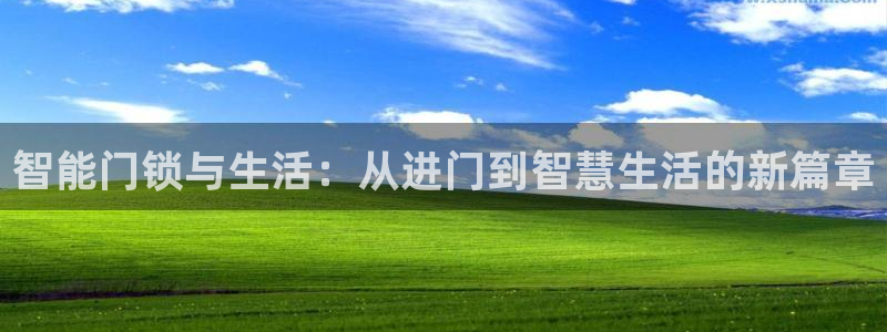 开丰娱乐最新活动：智能门锁与生活：从进门到智慧生活的新篇章