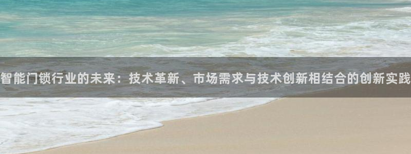 开丰娱乐登陆地址：智能门锁行业的未来：技术革新、市场需求与技