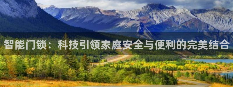 开丰娱乐网站：智能门锁：科技引领家庭安全与便利的完美结合