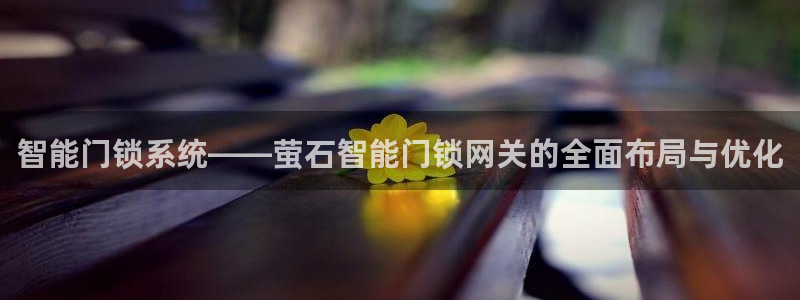 开丰娱乐注册电7O777：智能门锁系统——萤石智能门锁网关的