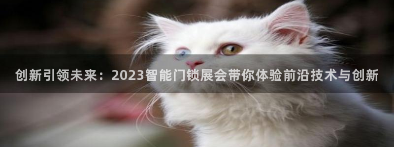 开丰娱乐右7O667：创新引领未来：2023智能门锁展会带你