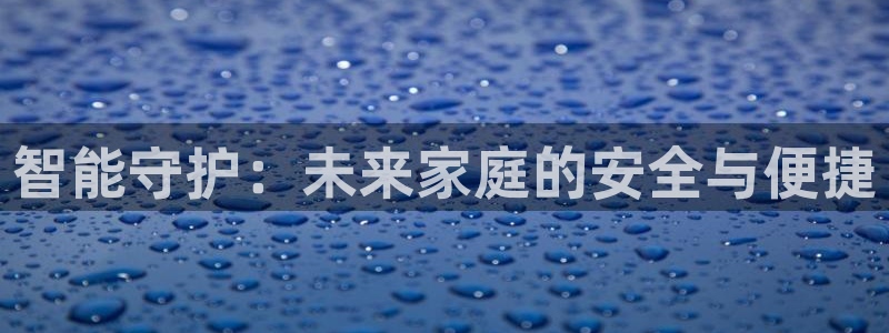 开丰娱乐官网招聘：智能守护：未来家庭的安全与便捷